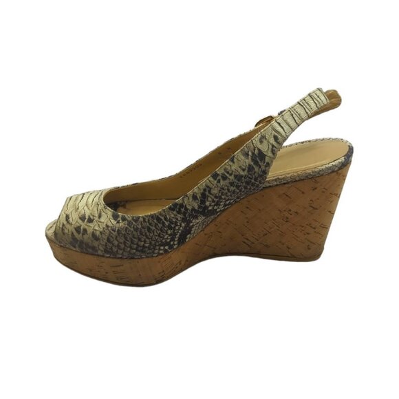 Stuart Weitzman Jean Slingback Wedges - Picture 3 of 4
